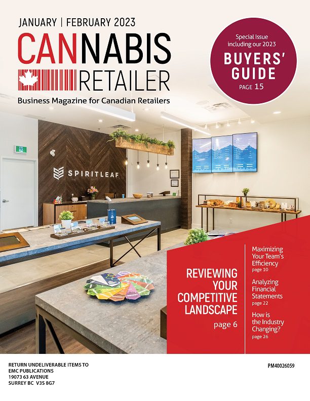 Featured image for “Cannabis Retailer January/February 2023”